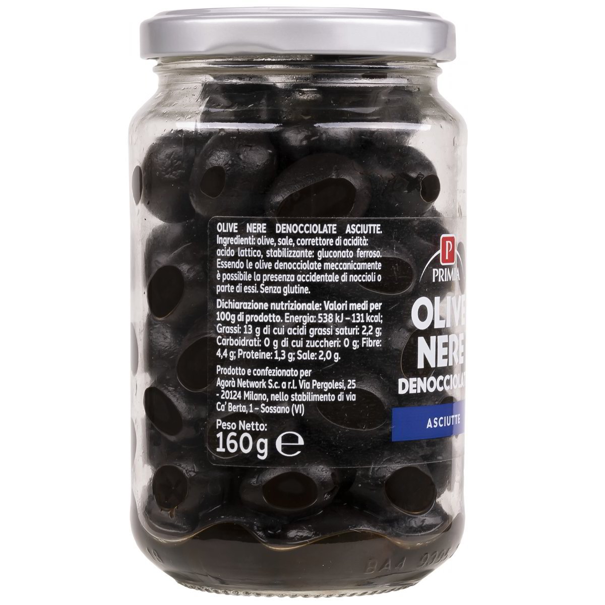 Olive nere denocciolate