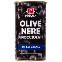 Olive nere denocciolate in salamoia