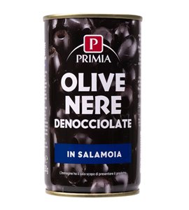 Olive nere denocciolate in salamoia