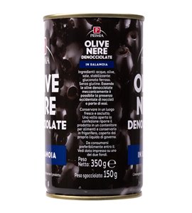 Olive nere denocciolate in salamoia