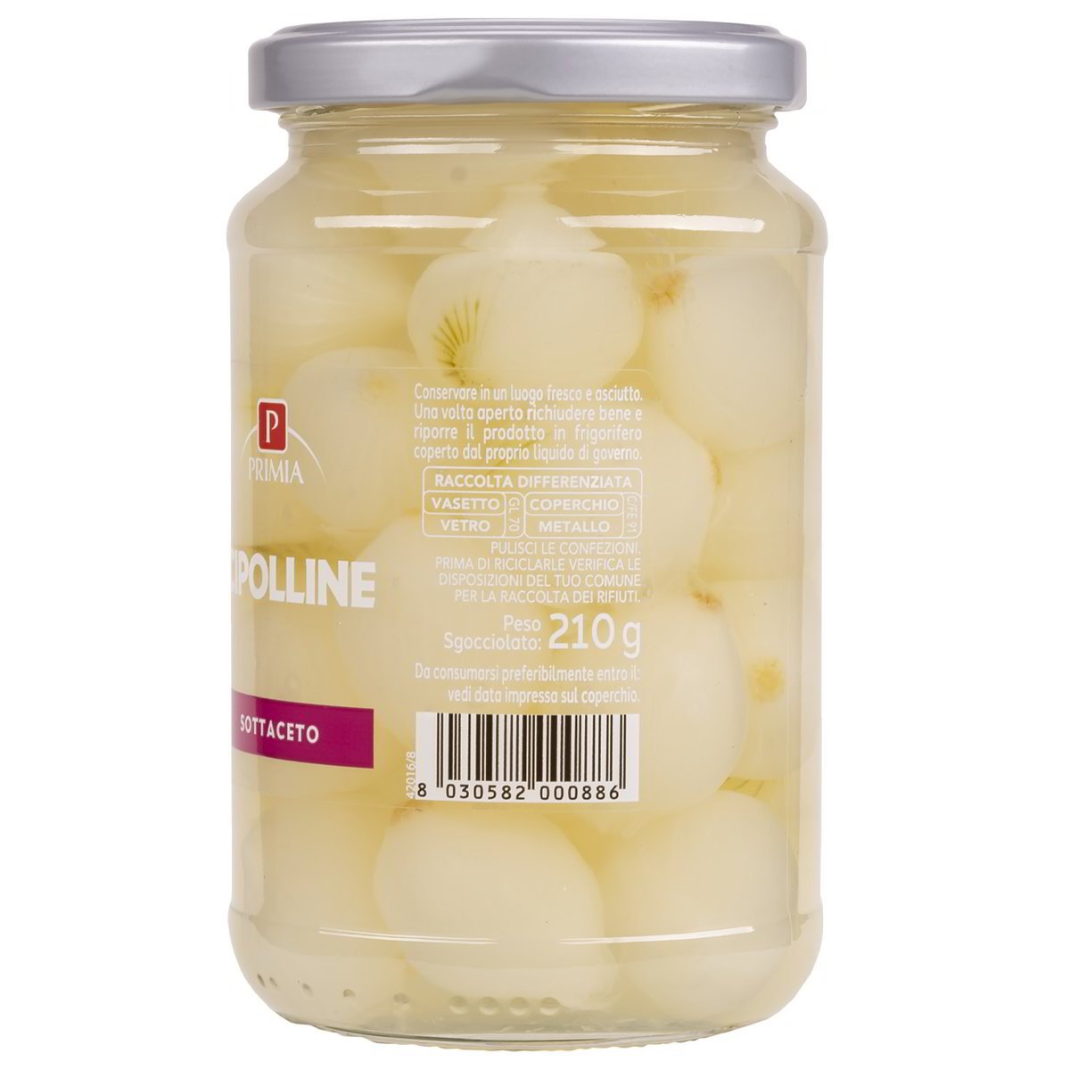 Cipolline in aceto di vino