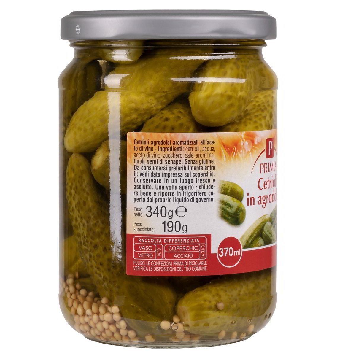 Cetrioli in agrodolce