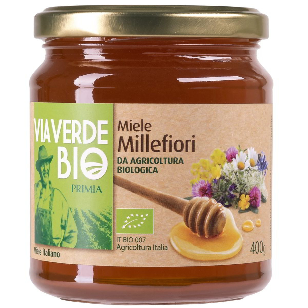 Miele Millefiori Via Verde Bio