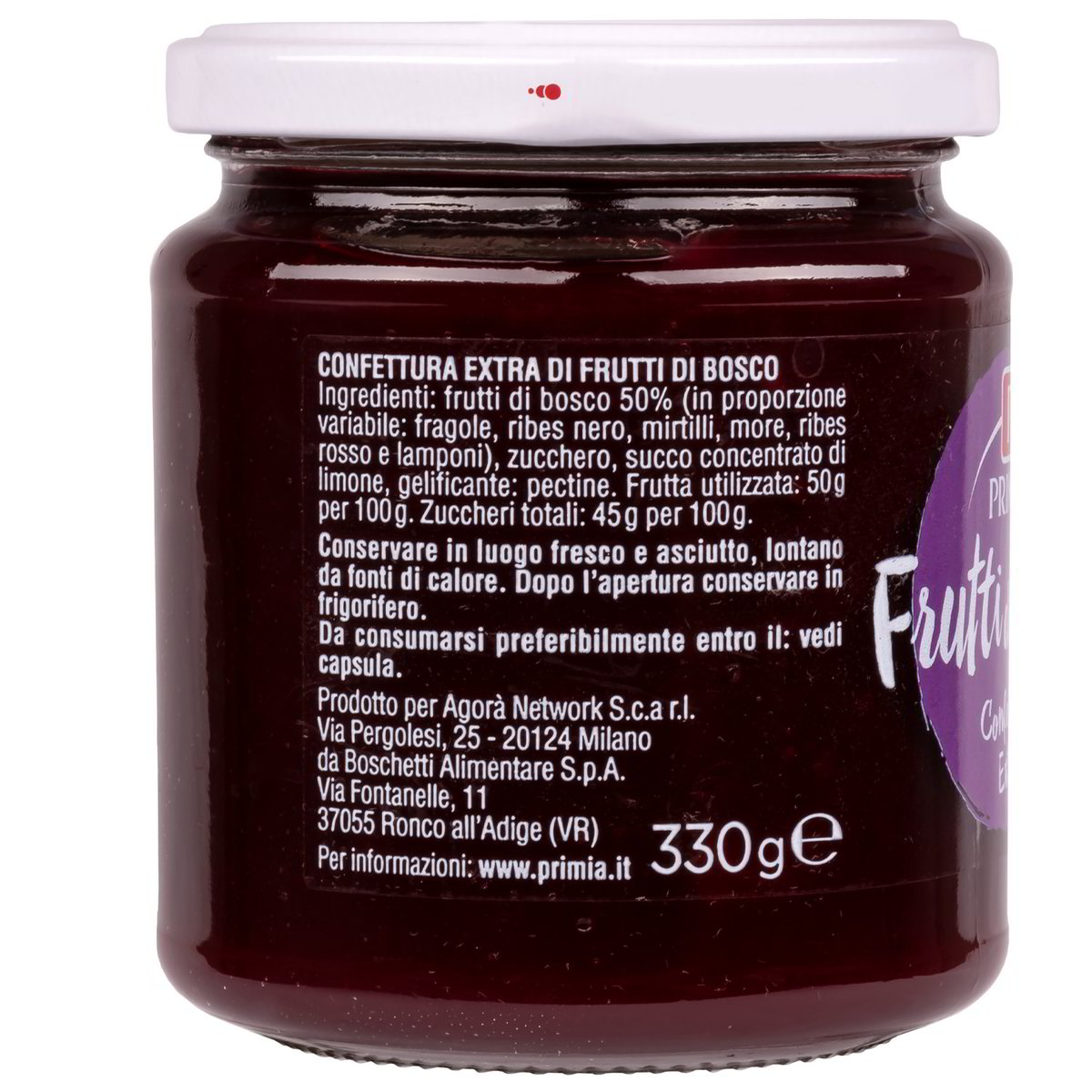 Confettura Extra Frutti di bosco