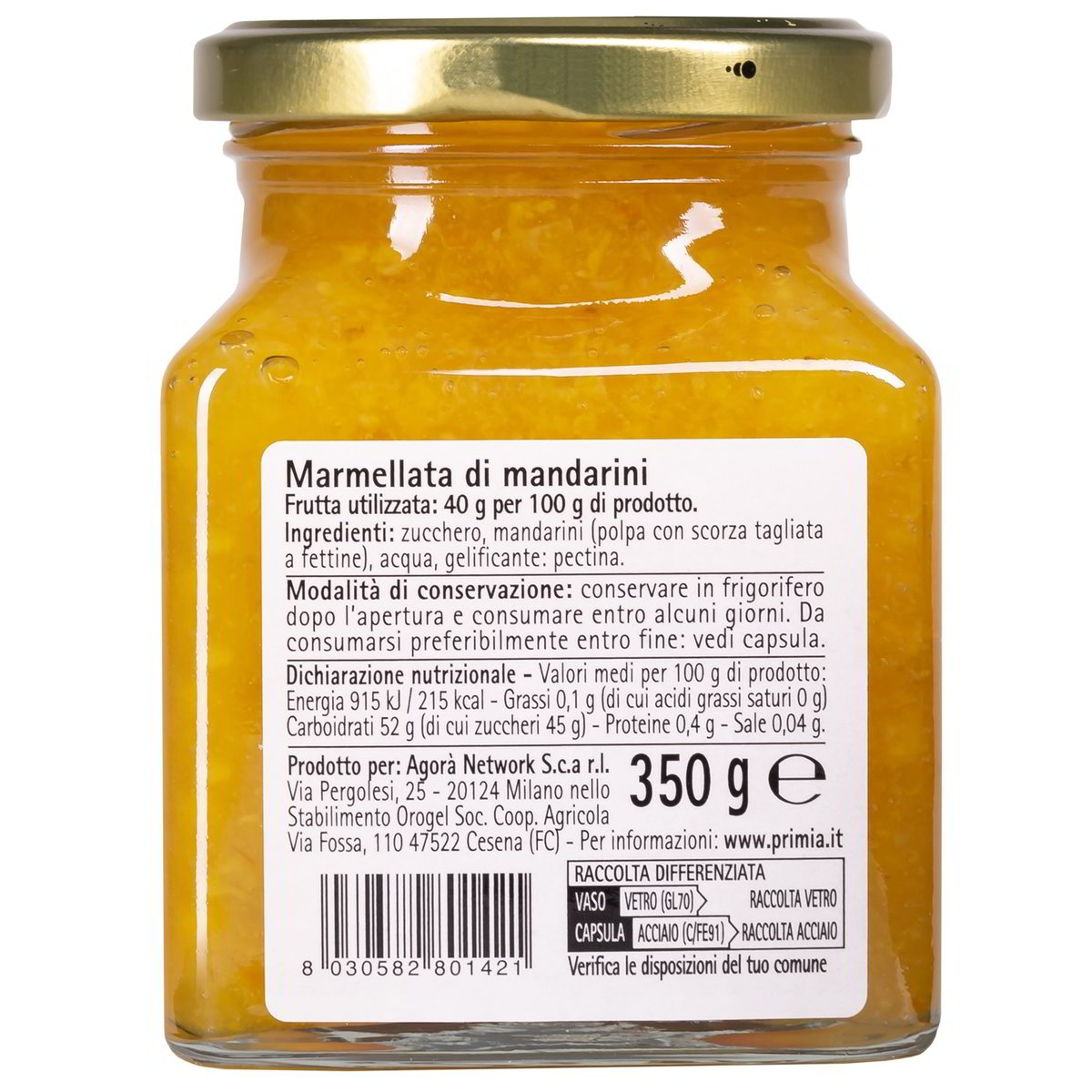 Marmellata Di mandarini