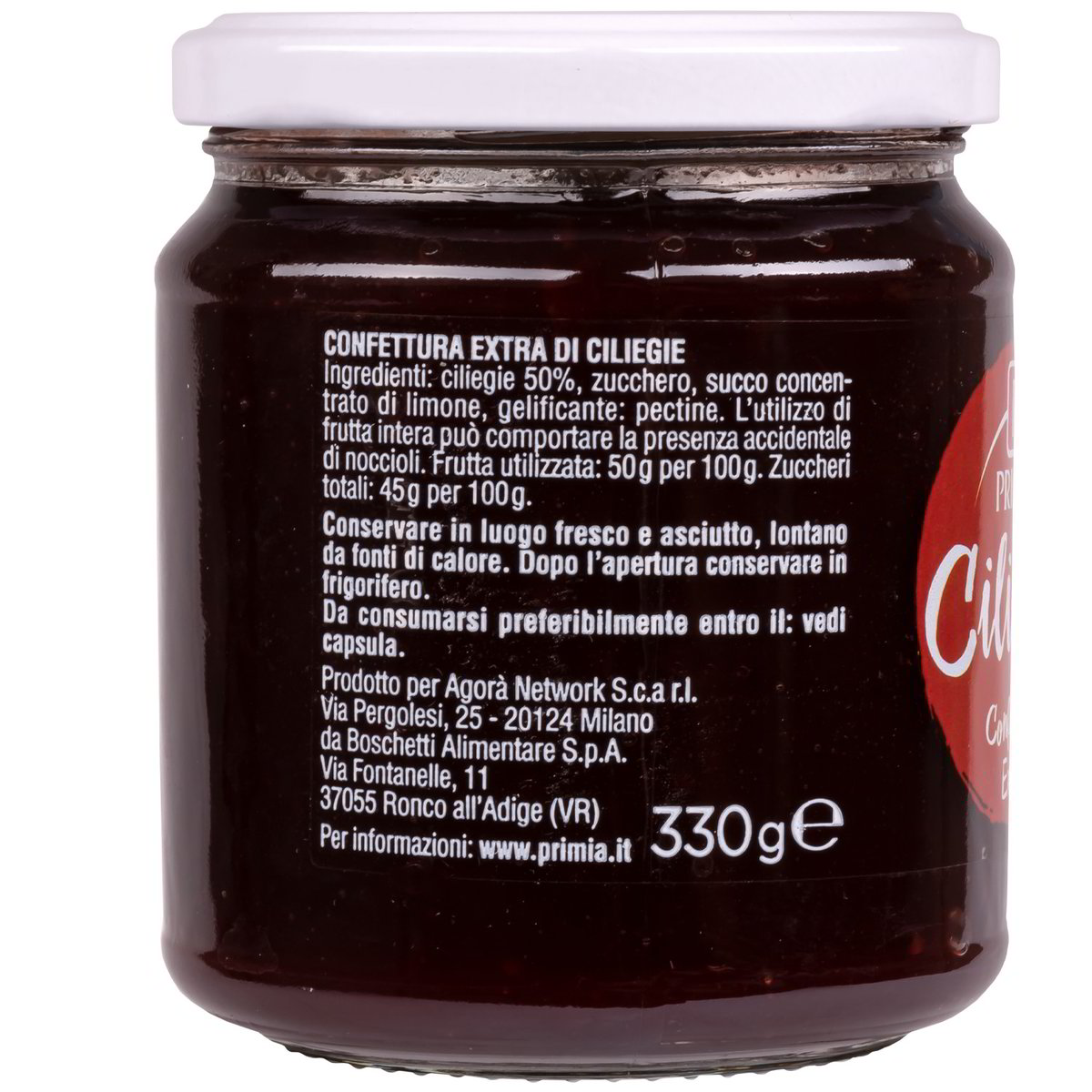 Confettura Extra Ciliegie