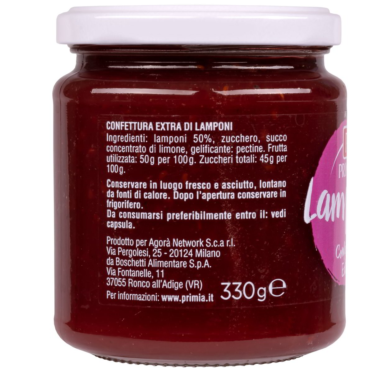 Confettura Extra lampone