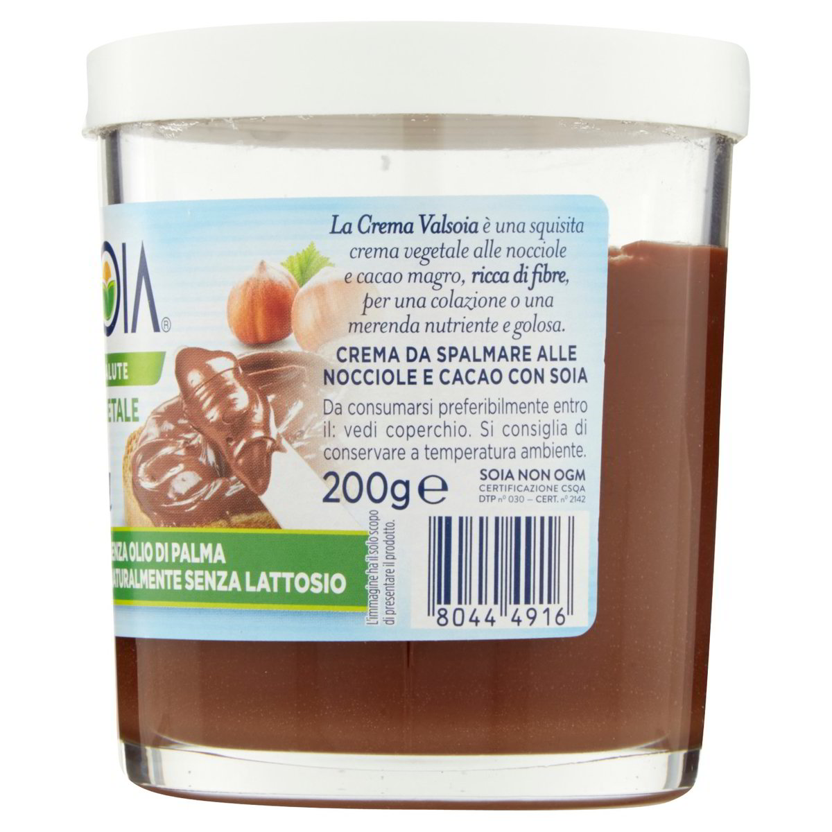 Crema vegetale di nocciole