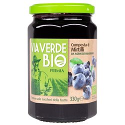 Confettura di mirtilli Via Verde Bio