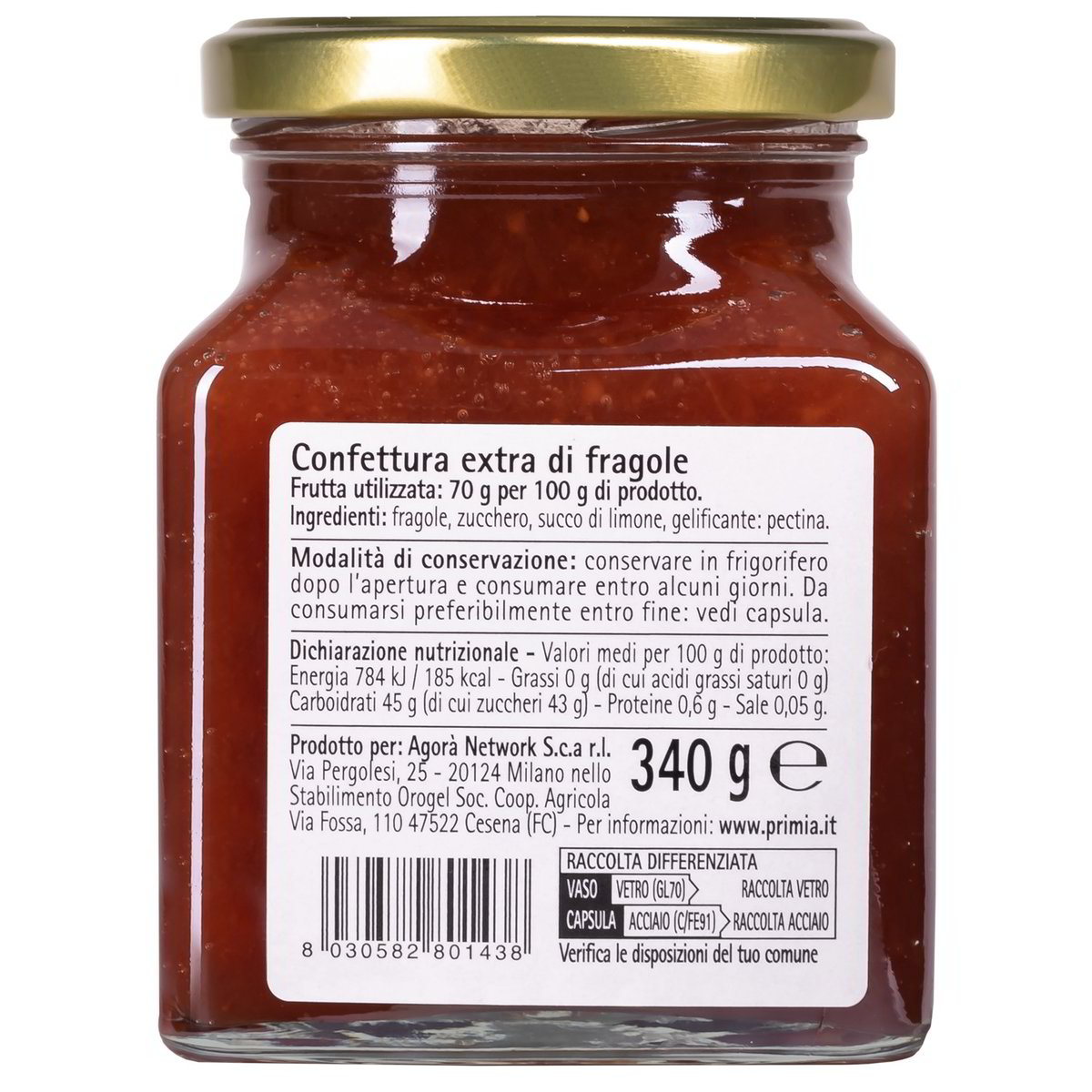 Confettura Extra Di fragole