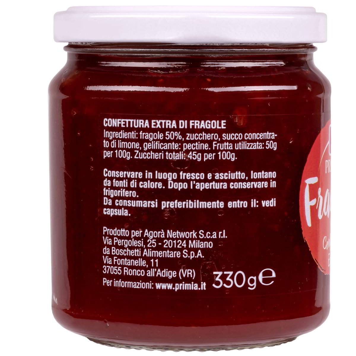 Confettura Extra Di fragola