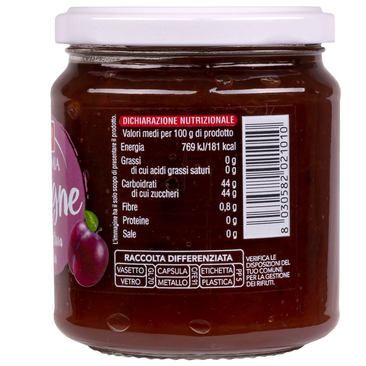 Confettura Extra prugna