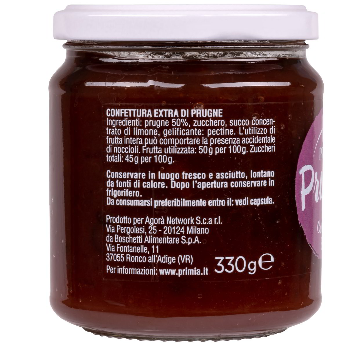 Confettura Extra prugna