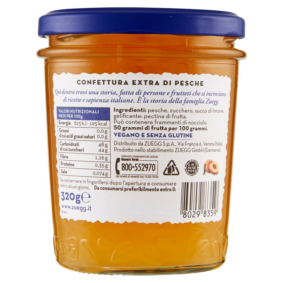 Confettura Extra Pesche