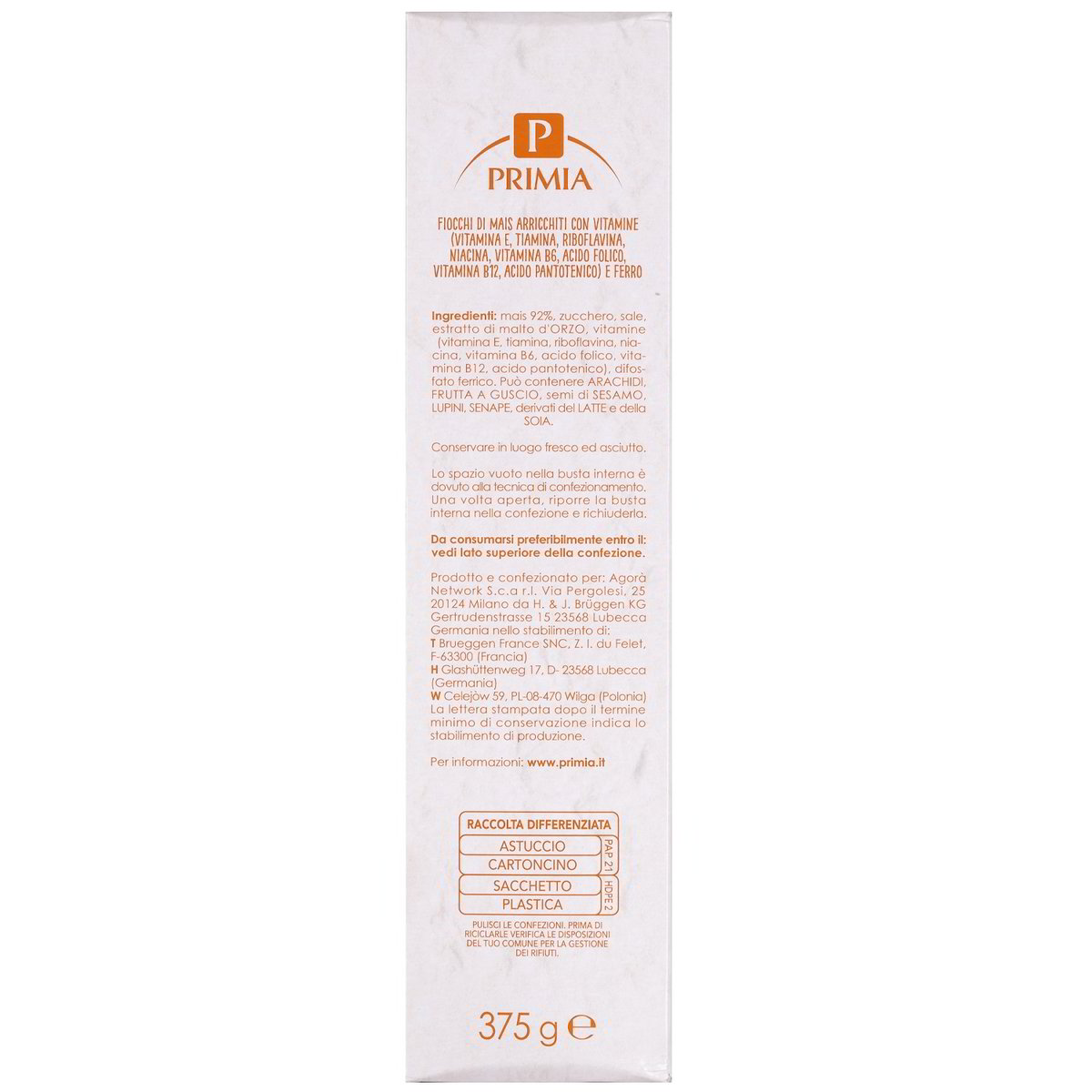 Cornflakes fiocchi di mais tostati