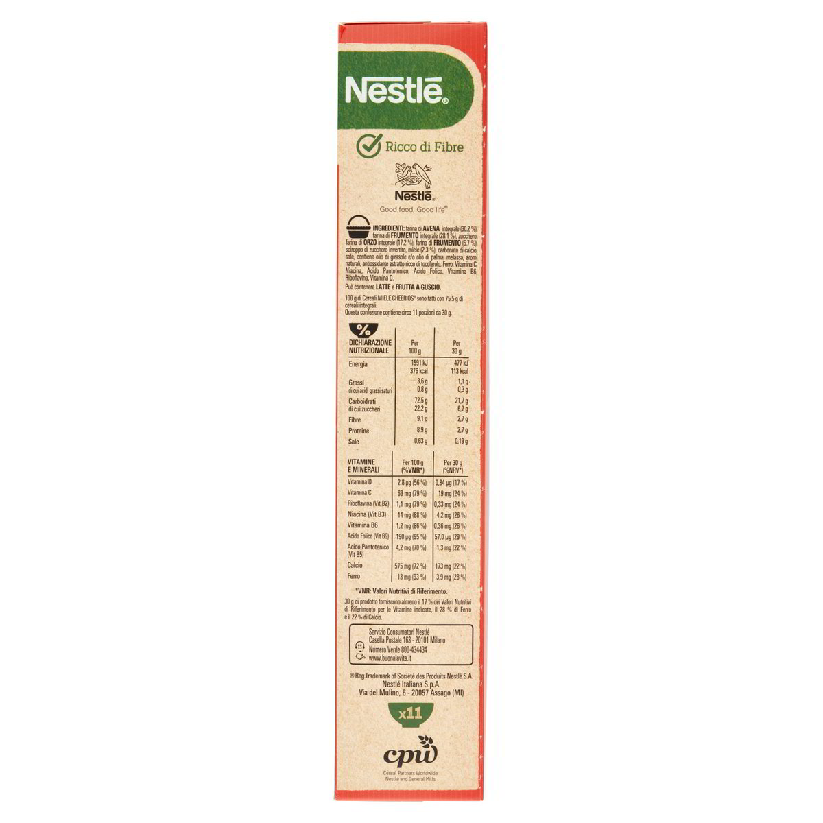 Ciambelline di cereali integrali Cheerios