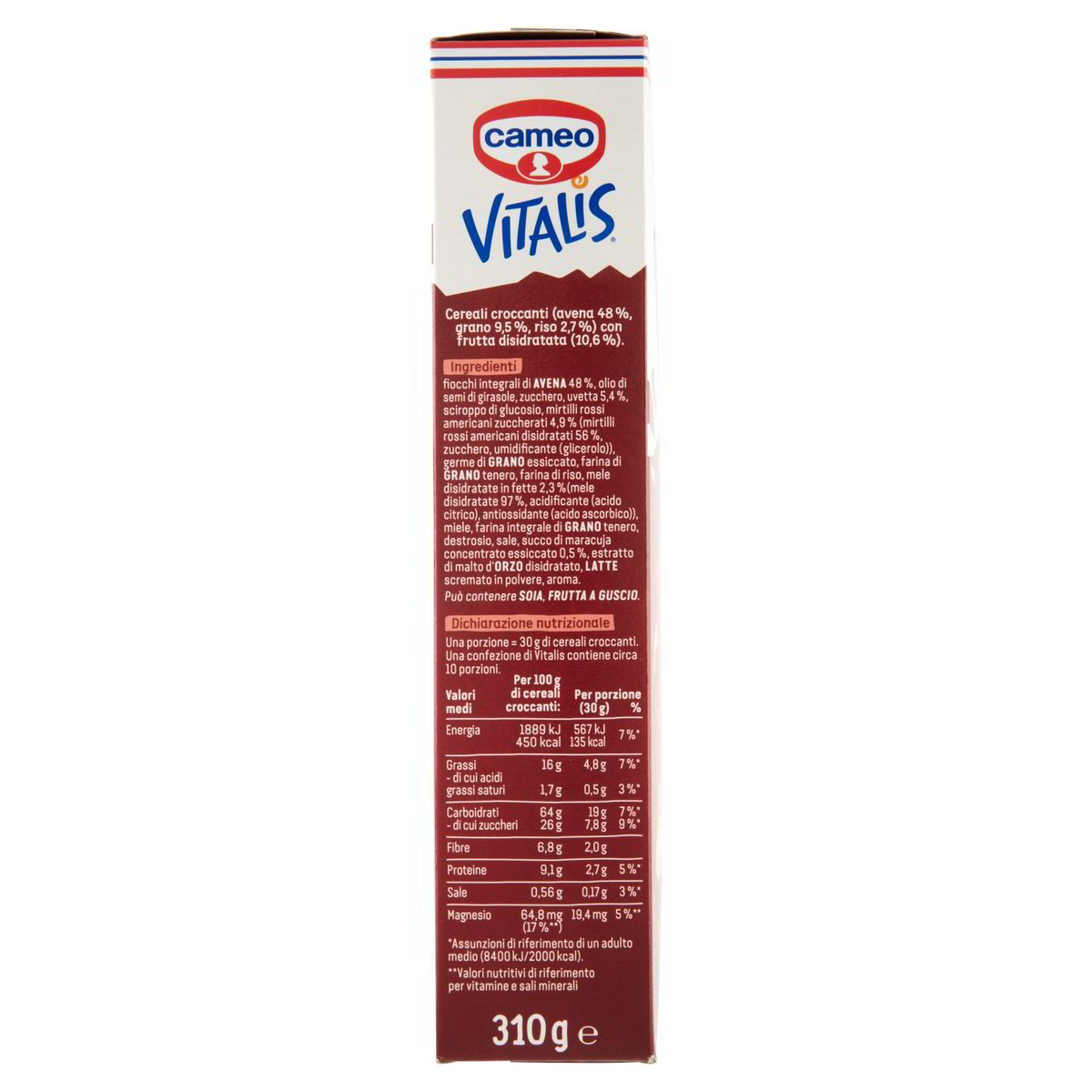 Muesli croccante Vitalis Mix di frutta