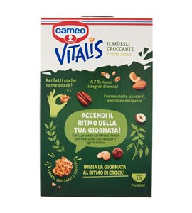 Muesli croccante Vitalis Frutta secca