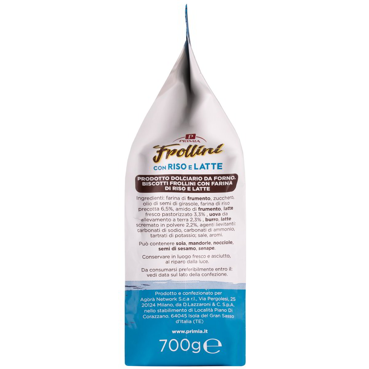 Frollini di riso e latte