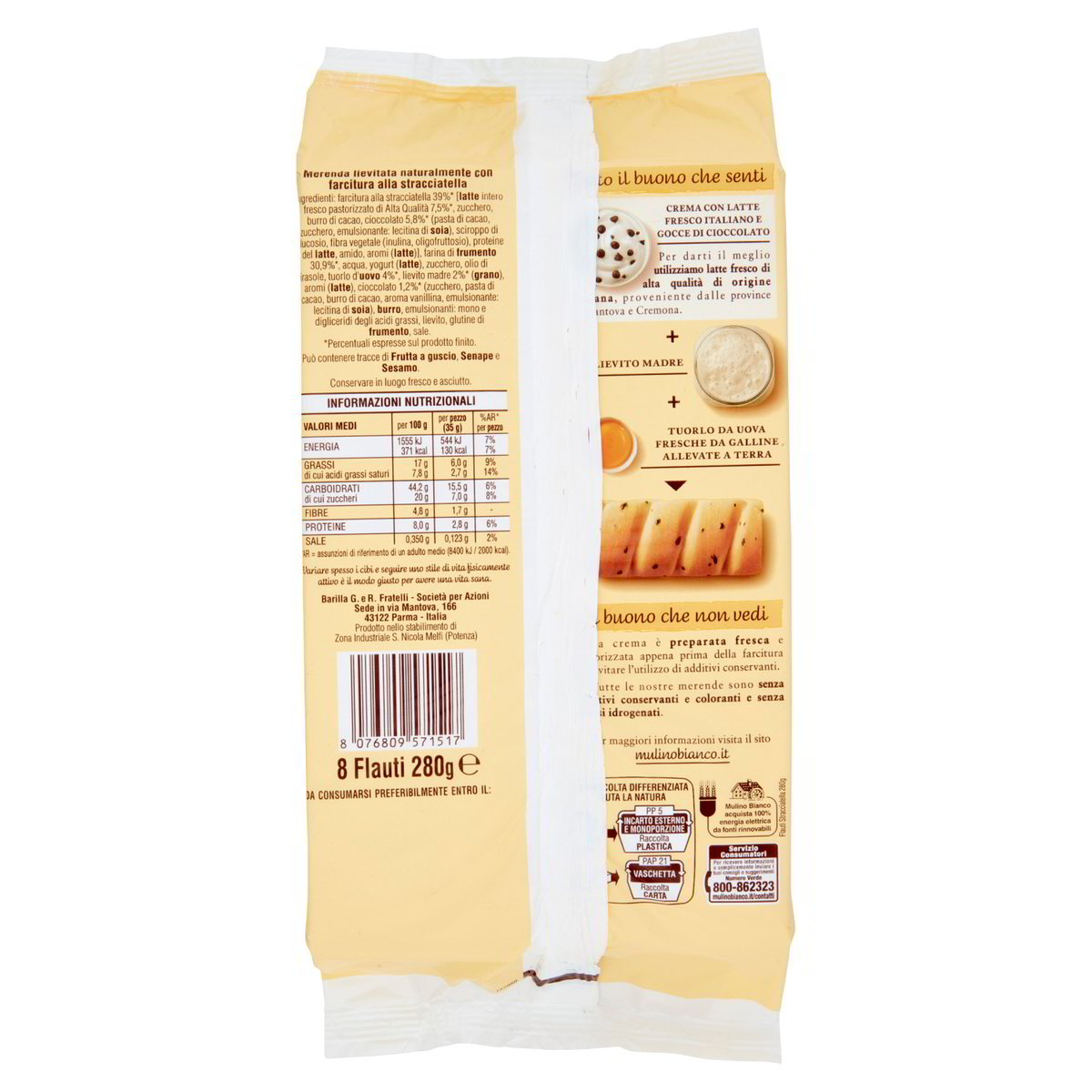 Flauti alla stracciatellla