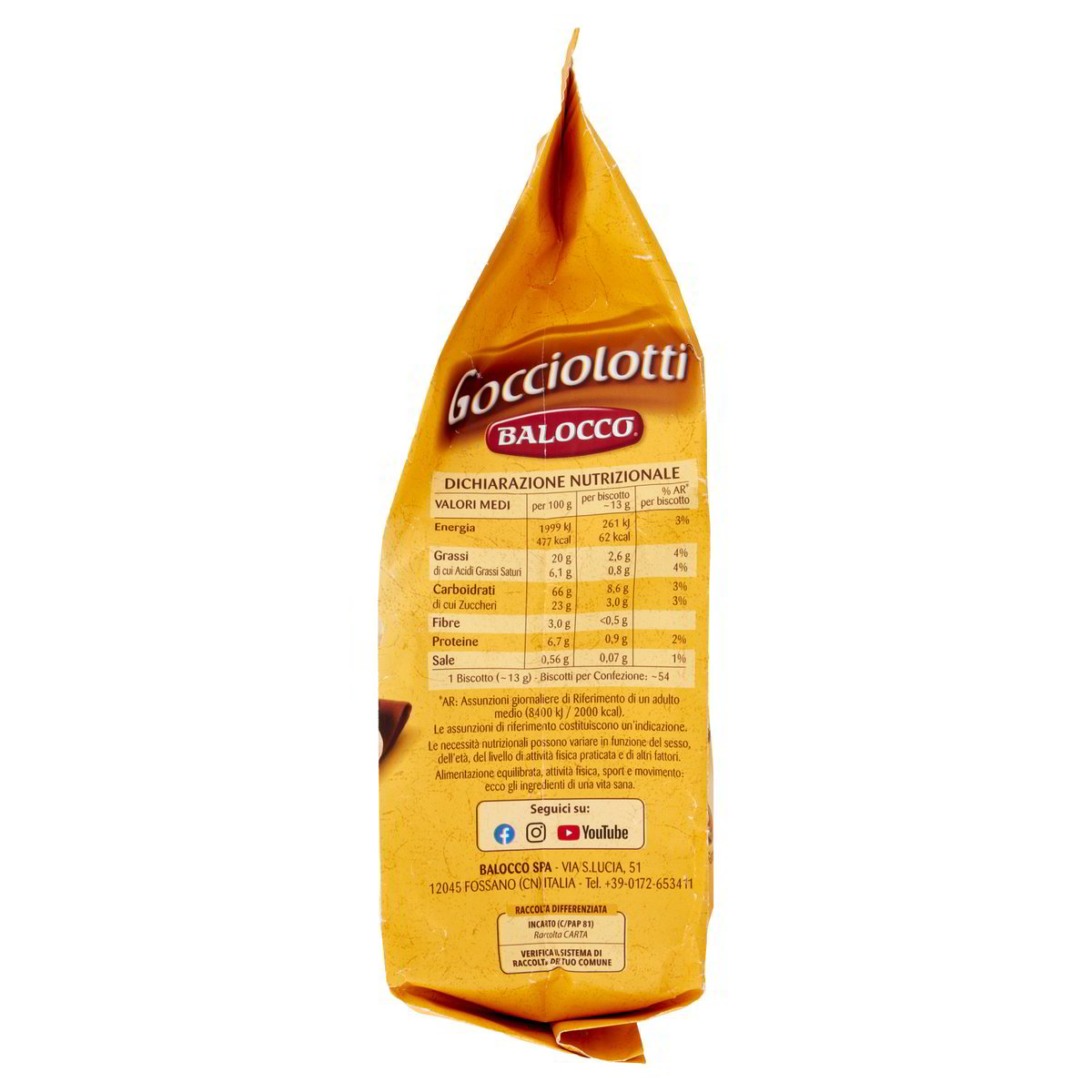 Biscotti Gocciolotti