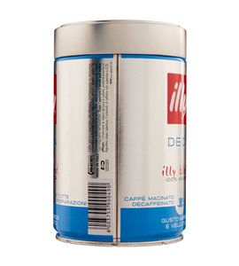 Illy Caffè macinato decaffeinato 100% arabica