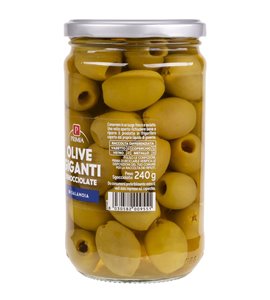 Olive giganti denocciolate in salamoia