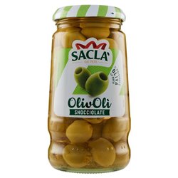 Saclà Olive verdi snocciolate in salamoia Olivolì