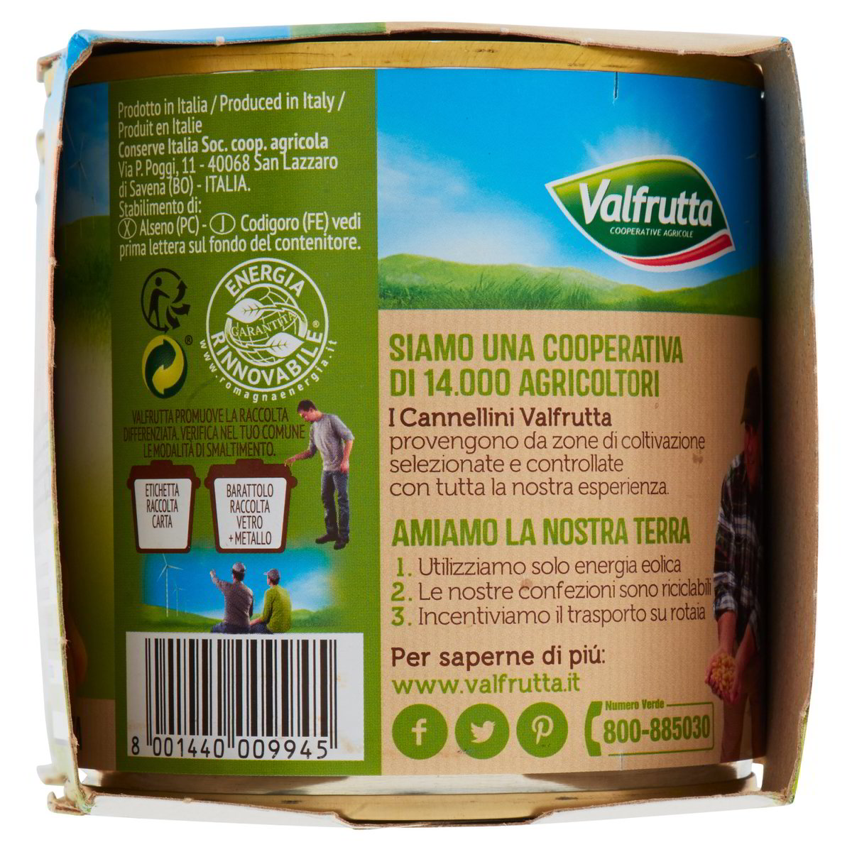 Valfrutta Cannellini