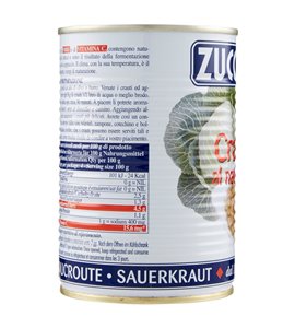 Zuccato Crauti al naturale