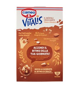 Muesli croccante Vitalis Miele e mandorle
