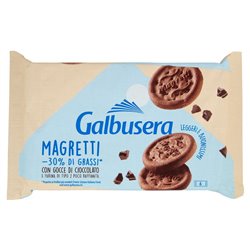 Frollini Magretti con gocce di cioccolato