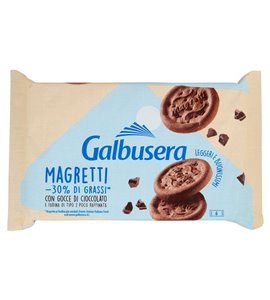 Frollini Magretti con gocce di cioccolato