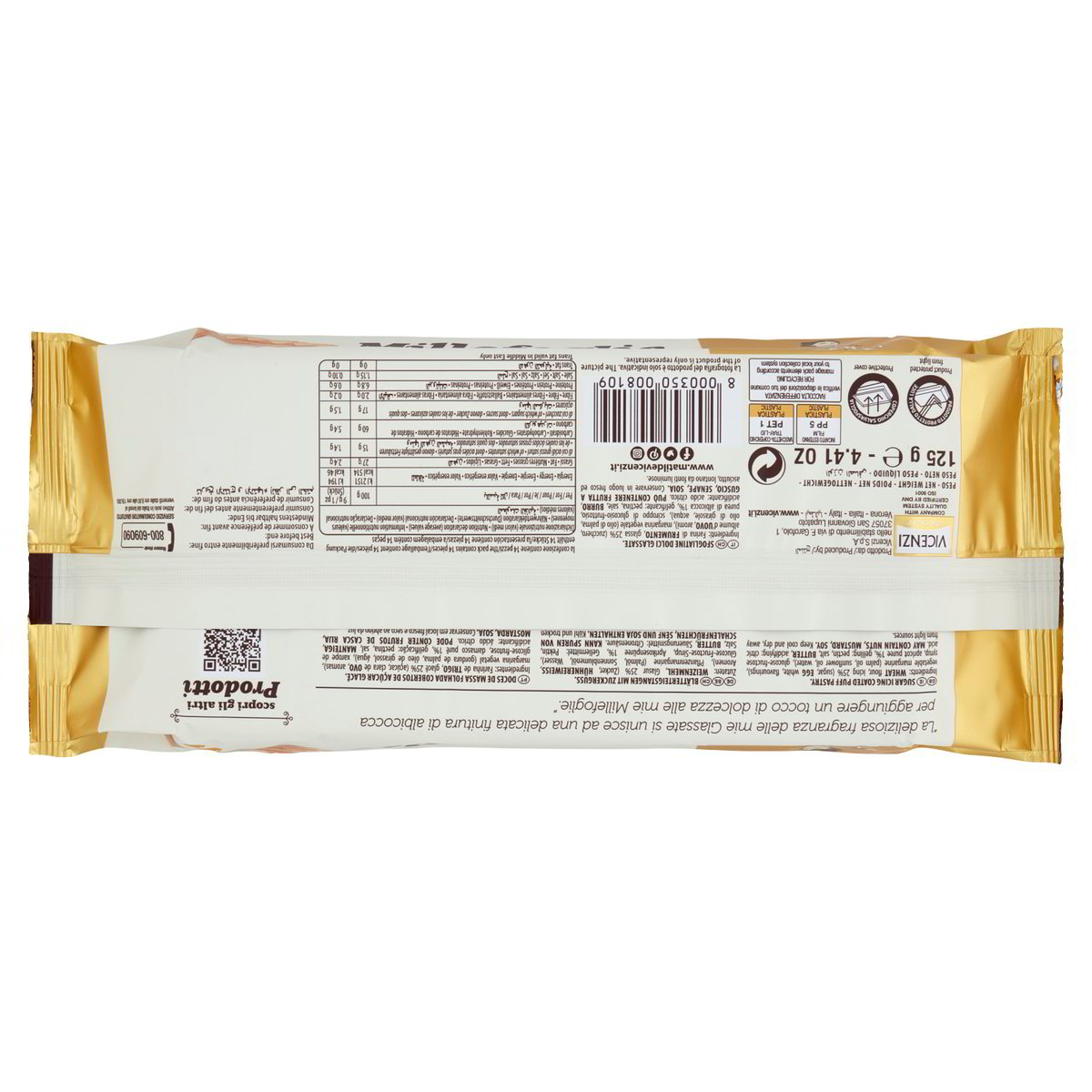 Millefoglie d'Italia Glassate