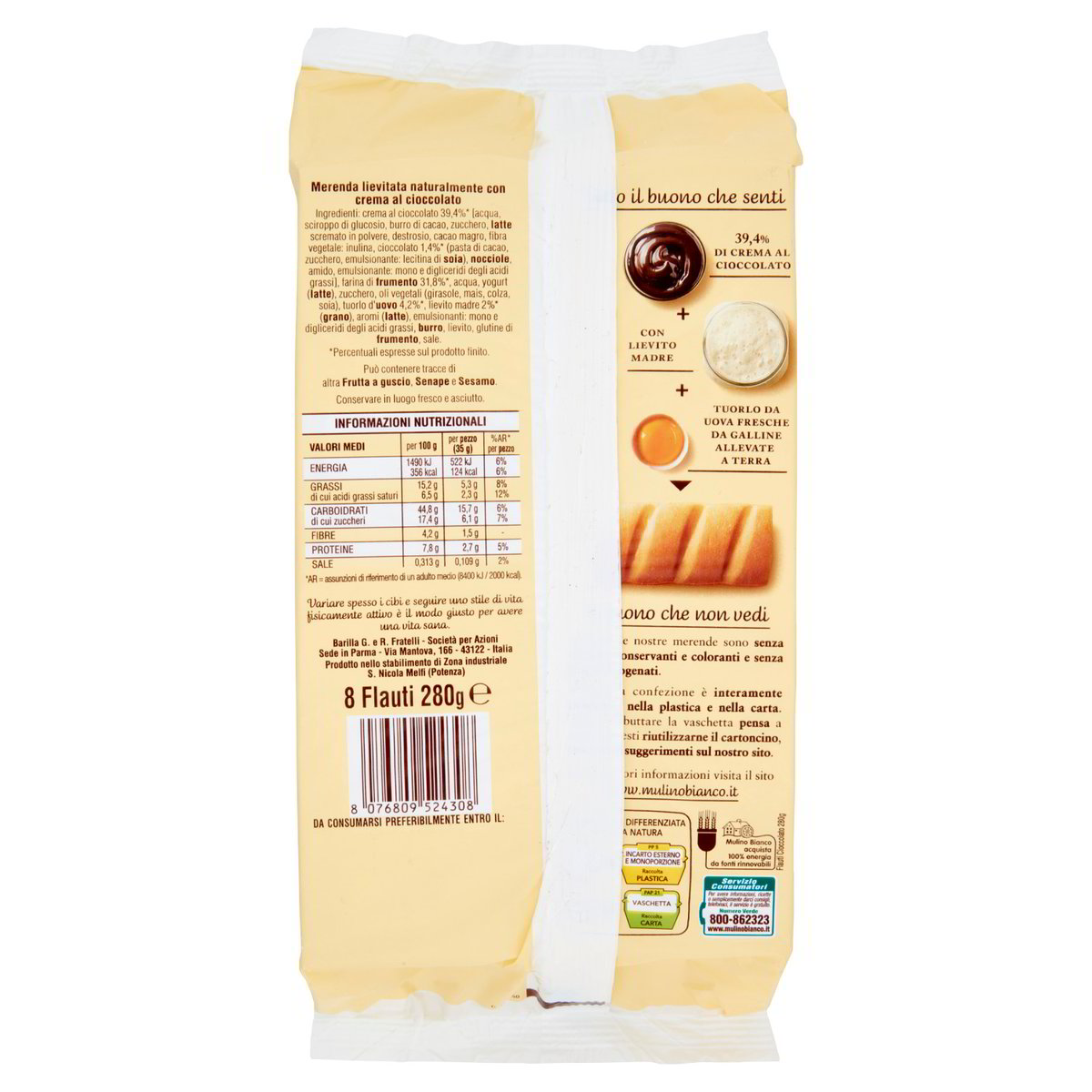 Flauti al Cioccolato