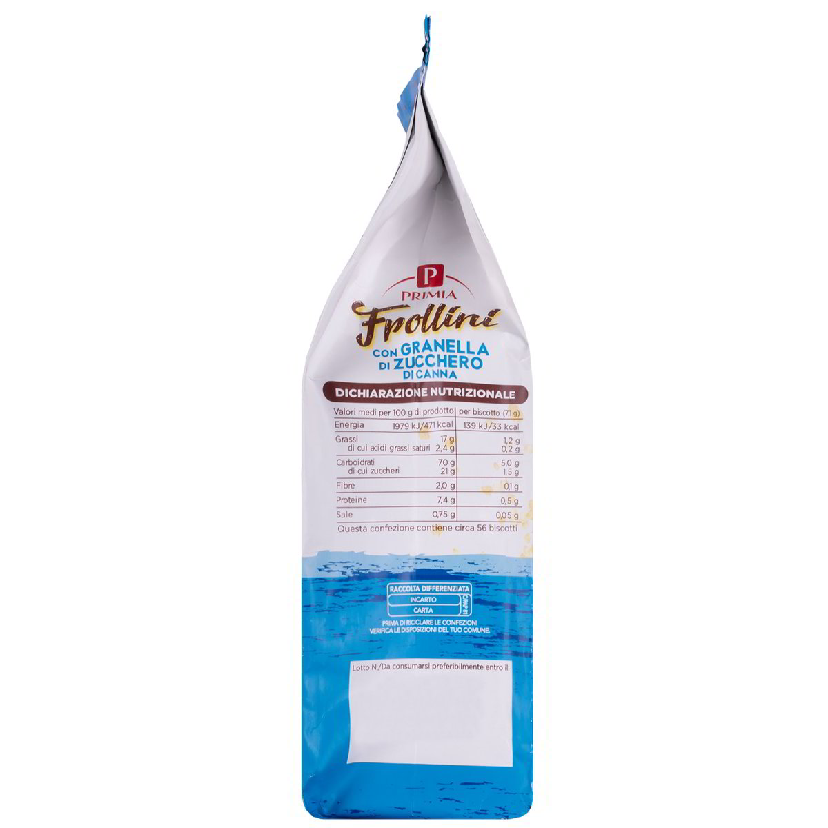 Frollini con zucchero