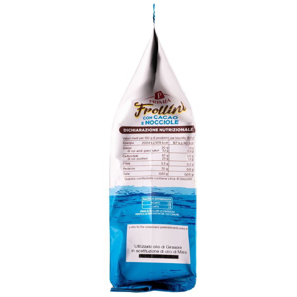 Frollini al cacao con nocciole