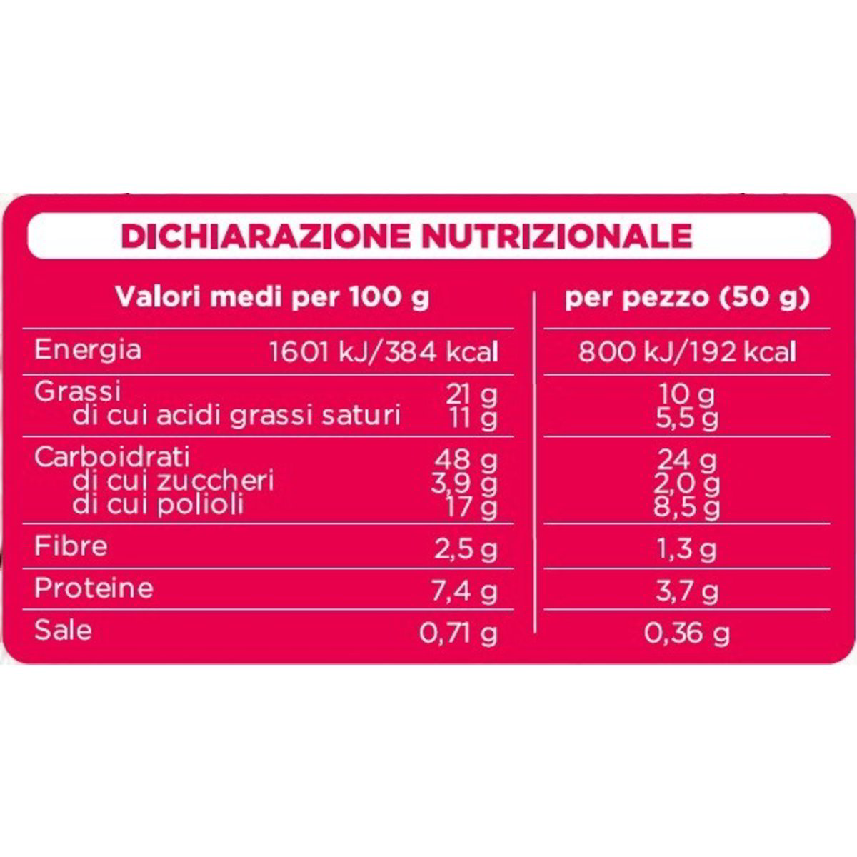 Croissant senza zucchero Ai Frutti Rossi