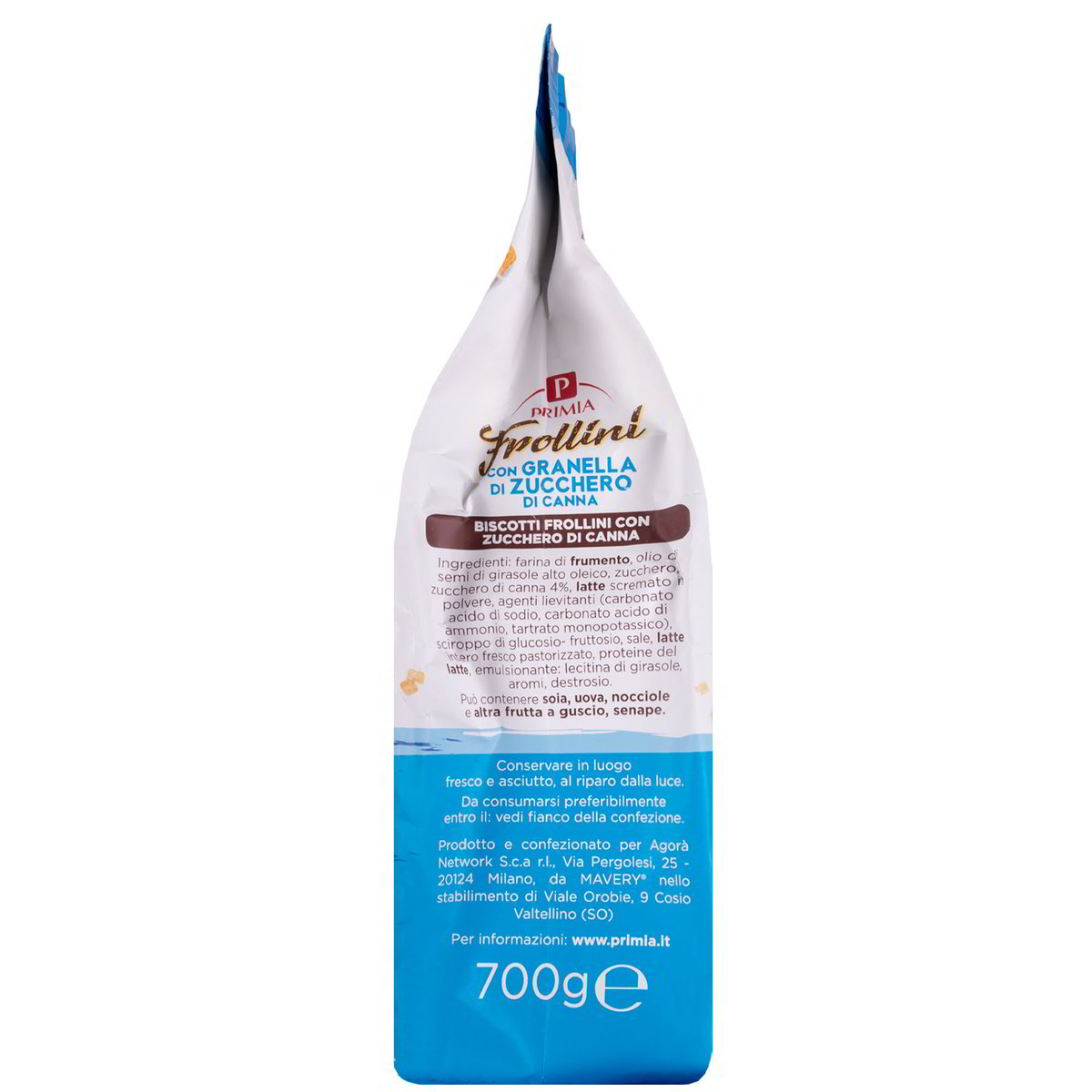 Frollini con granella di zucchero