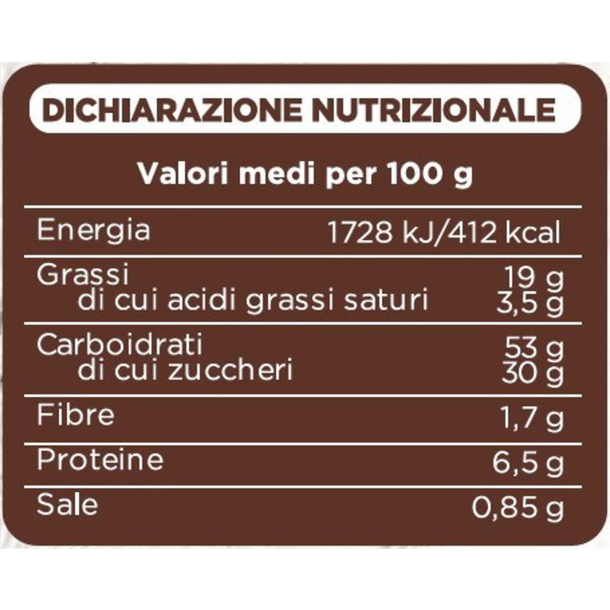 Croissant integrale con zucchero di canna