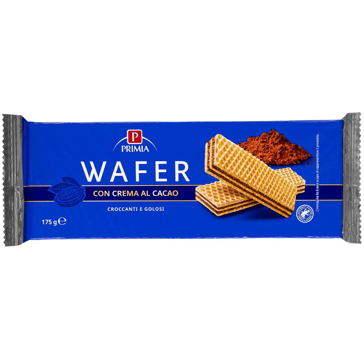Wafer Con crema al cacao