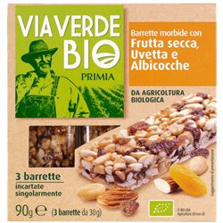 Barrette Morbide Con Frutta Secca Uvetta E Albicocche