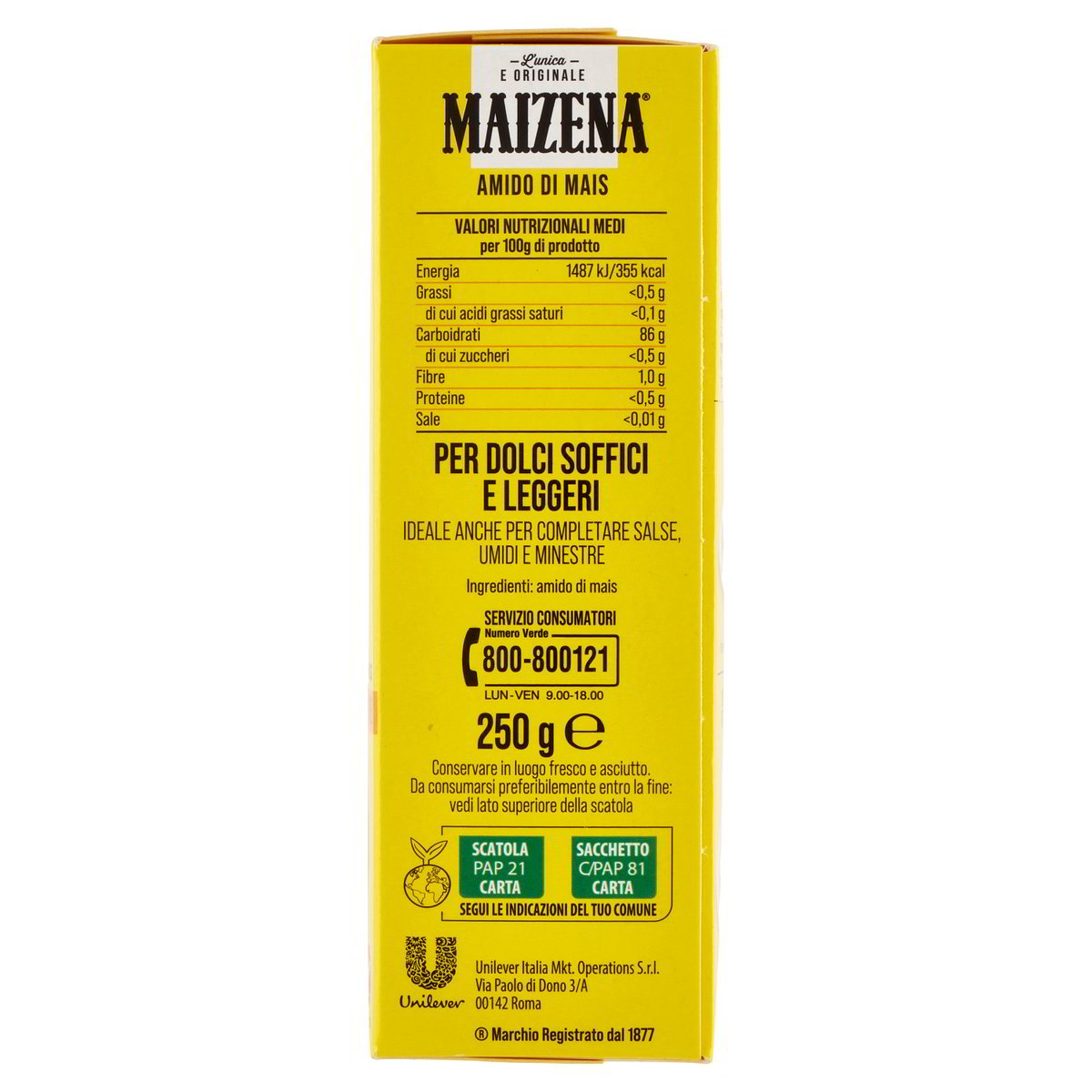 Maizena Amido di mais