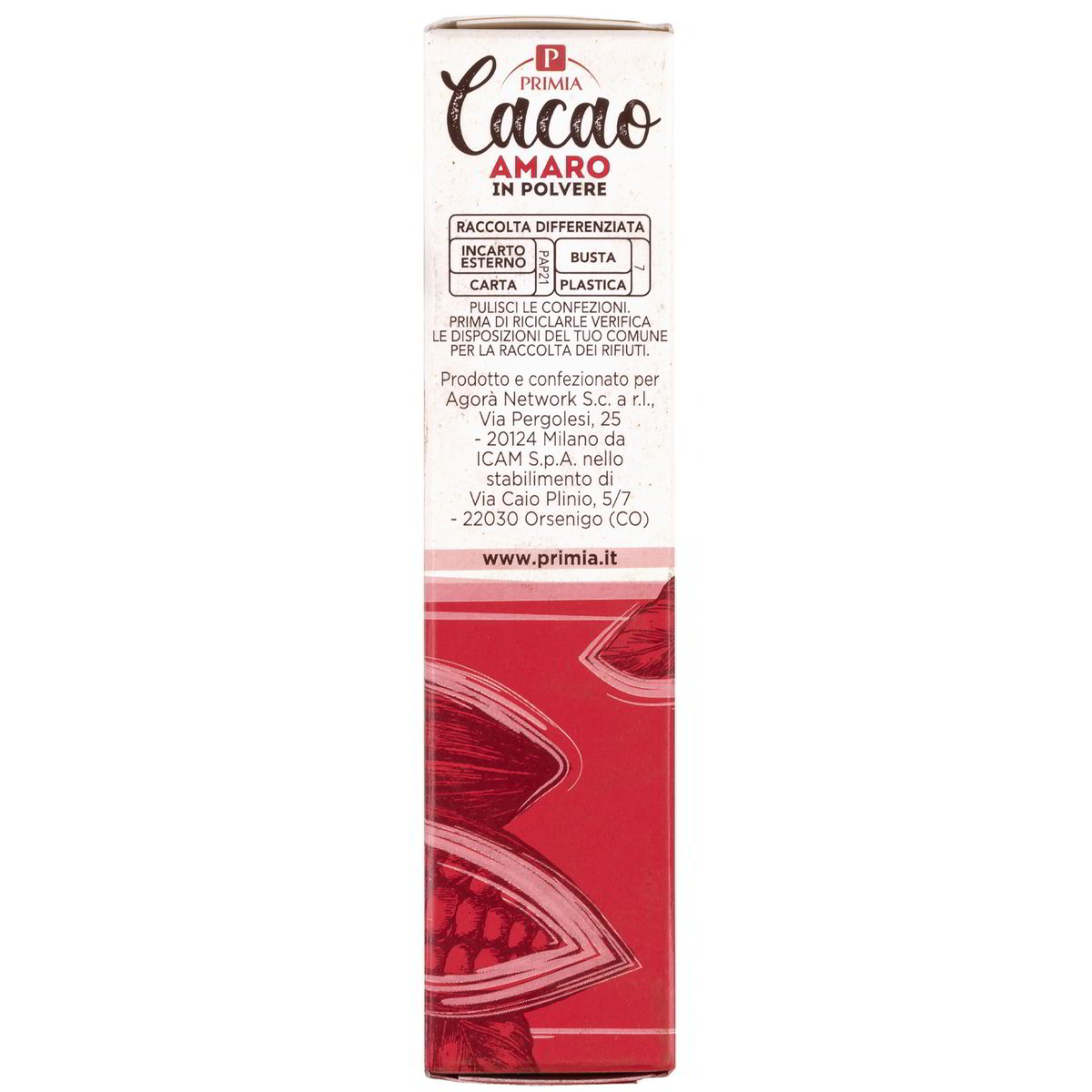 Cacao amaro in polvere