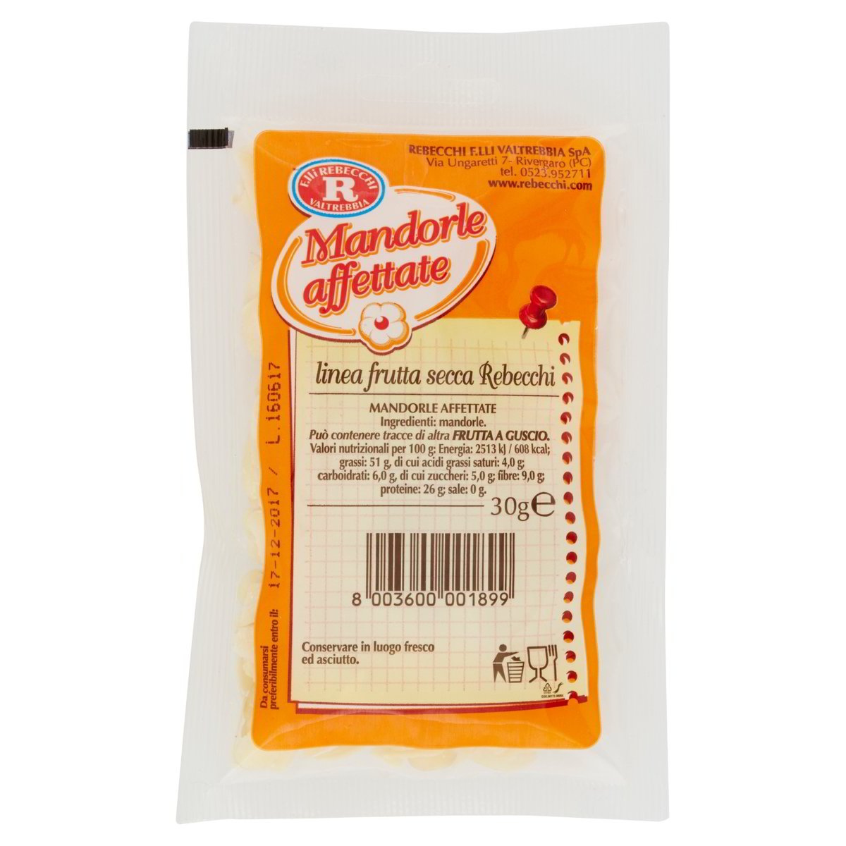 Rebecchi Mandorle affettate