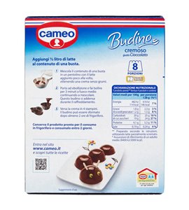 Preparato per budino Cremoso Al cioccolato