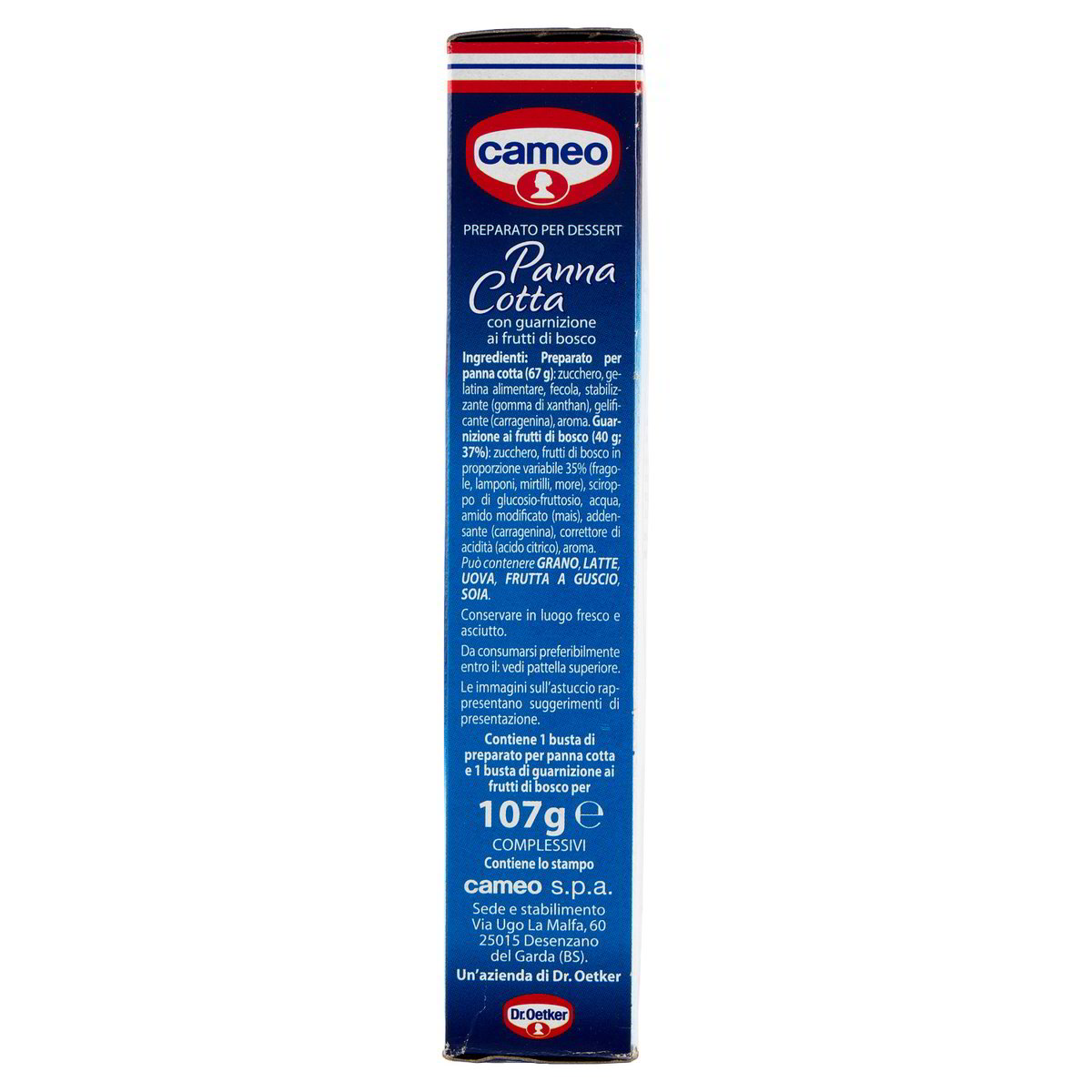 Preparato per Panna Cotta ai frutti di bosco