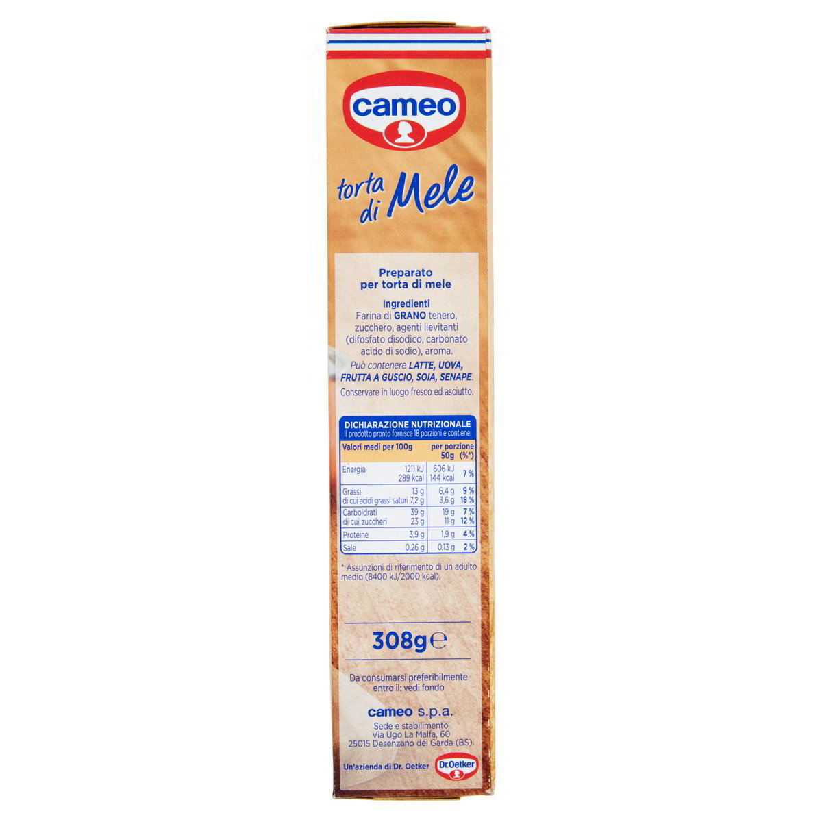 Cameo Preparato per Torta di Mele