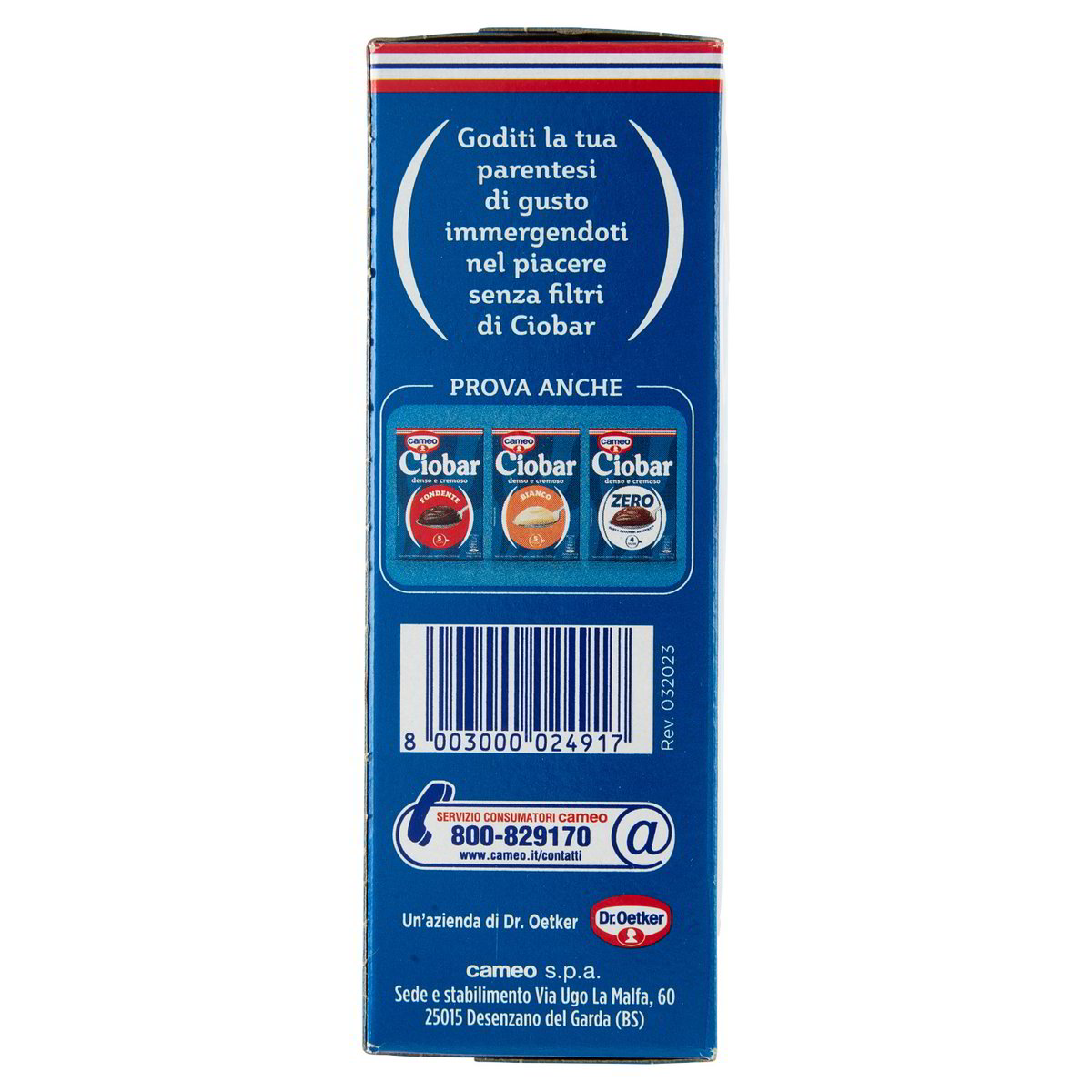 Ciobar Denso & Cremoso