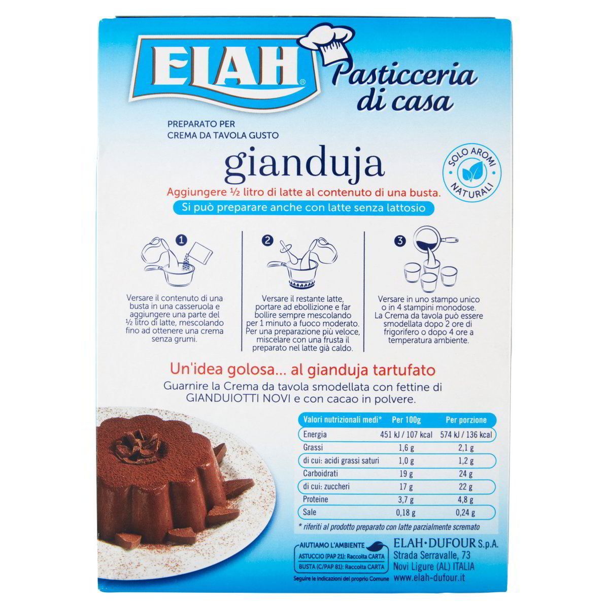 Preparato Per Crema Gianduja